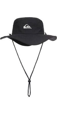 2024 Quiksilver Bushmaster Bucket Hat Schwarz AQYHA03314